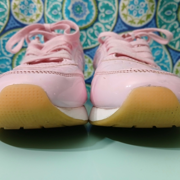 Vintage L.A. Gear Pink Sneakers Classic Low-Top Design - Picture 9 of 11
